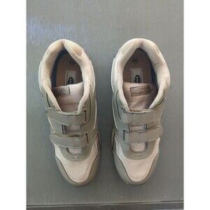 Dr. Scholl's Men's Leather/ Synthetic Sneakers Shoes 9.5 W Taupe - Org $94